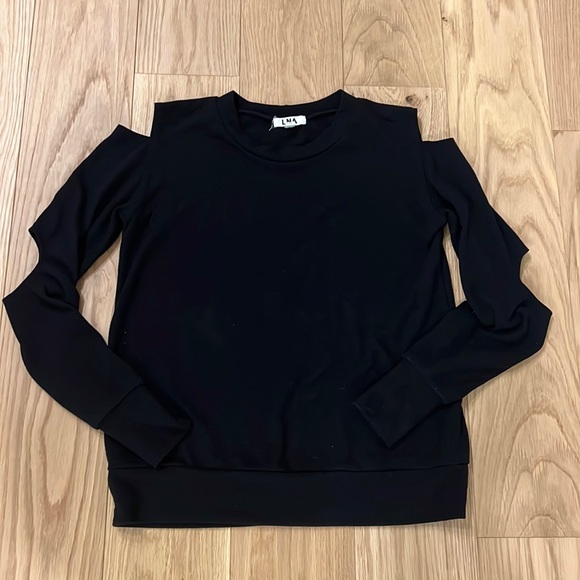 LNA black cutout sweatshirt - Picture 3 of 6